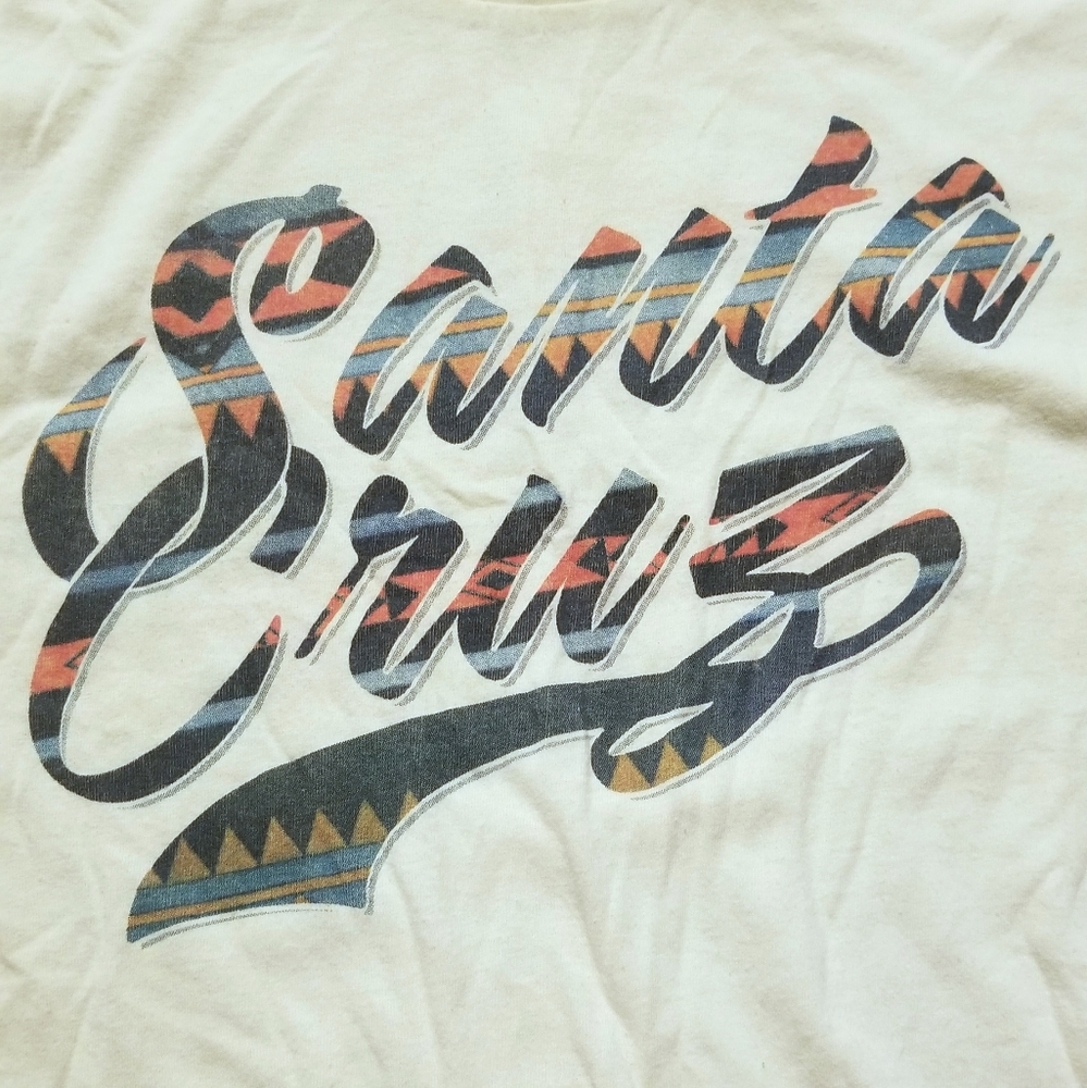 Santa Cruz old navy men tee shirts yellow Size L